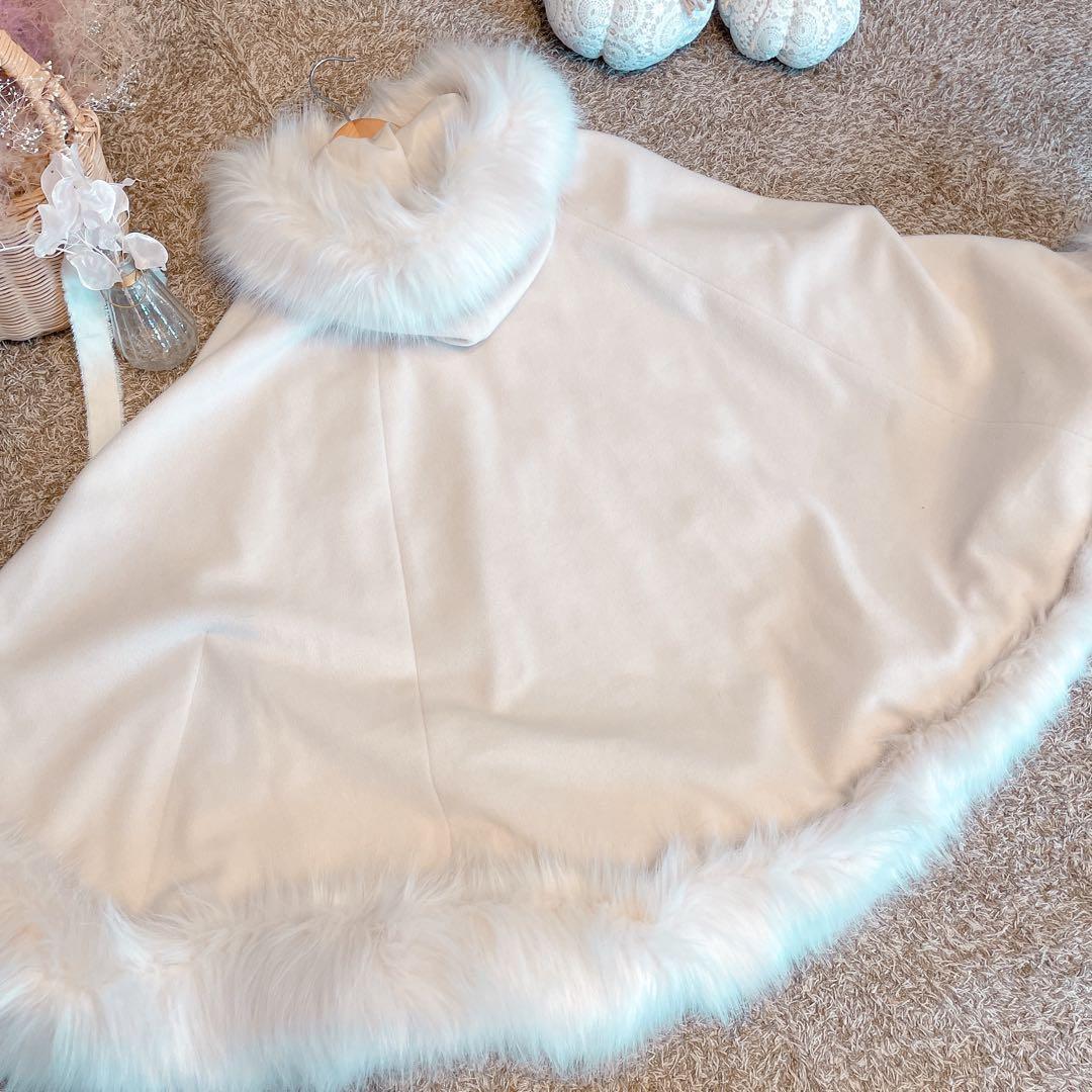 【にんじん様♡】ロイヤルパーティー フードファーケープコート