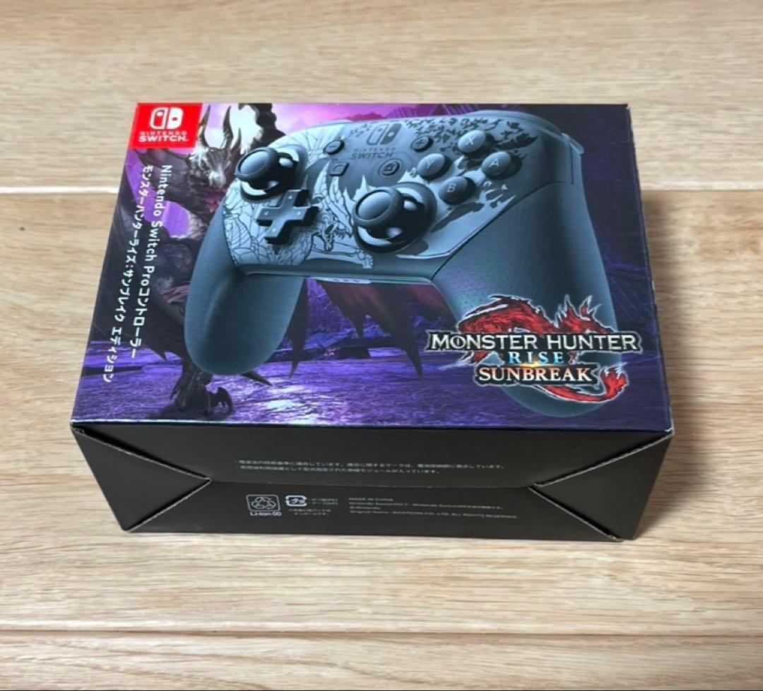 Nintendo Switch　スイッチ　プロコン　純正　モンハン　新品未開封