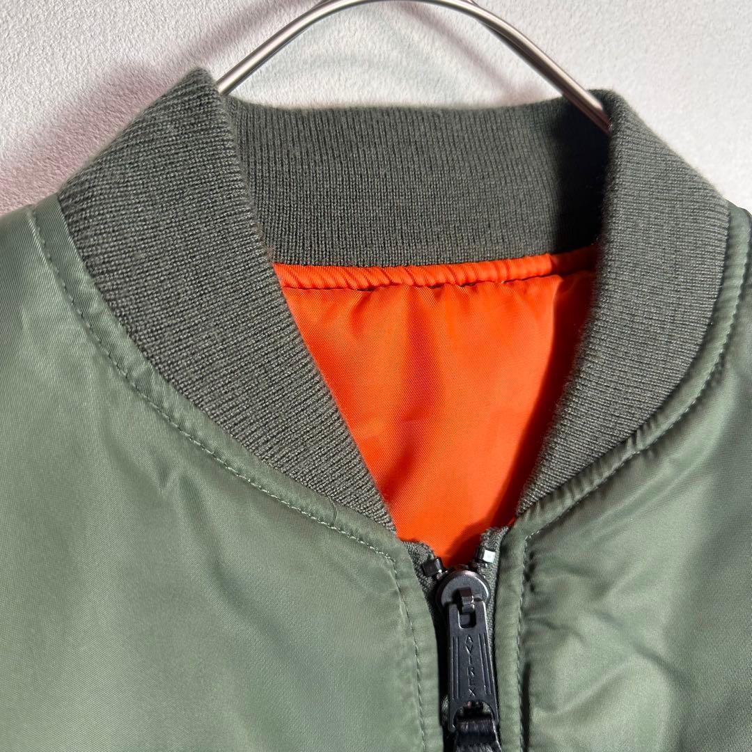 アヴィレックス　M-1 フライトジャケット　X-15 ミリタリー　ワッペン　XL