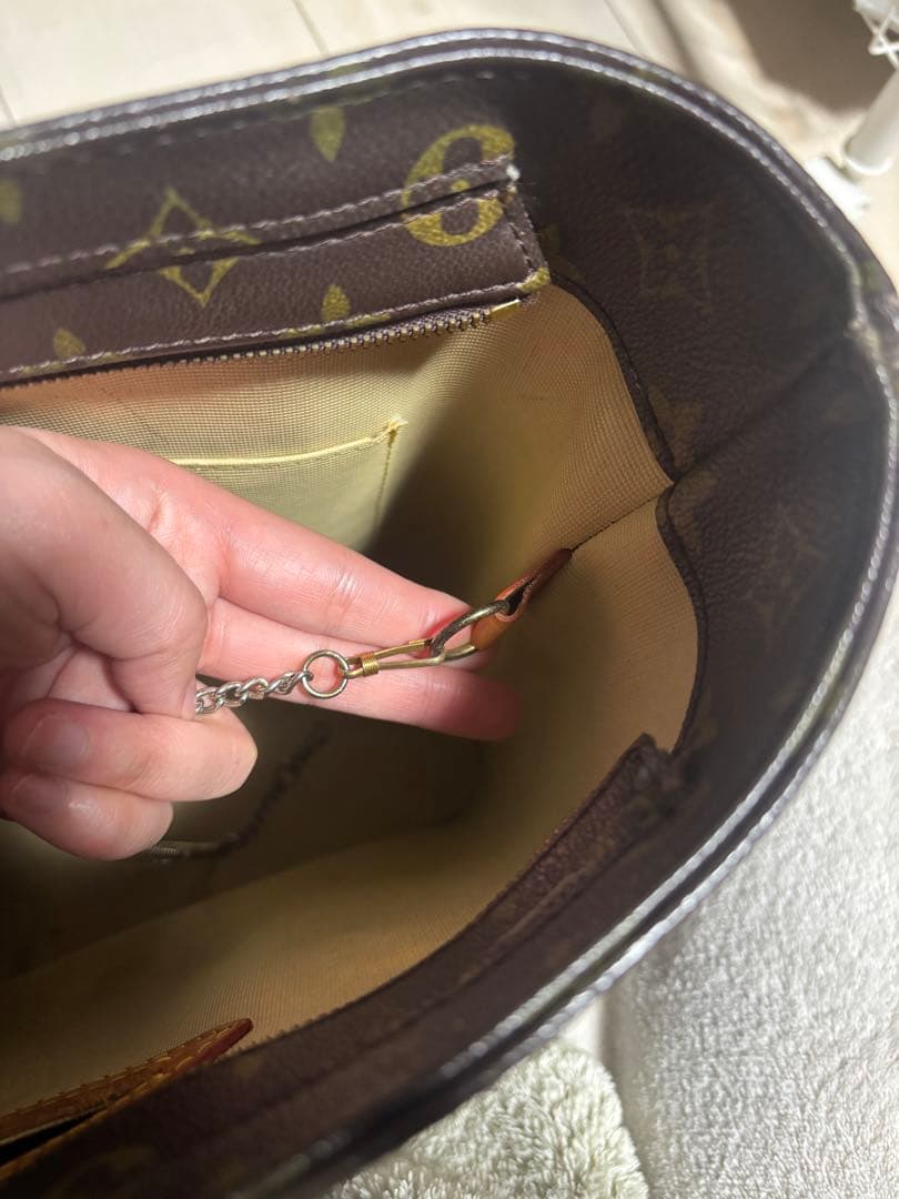 Louis Vuitton モノグラム カバ・メゾ トートバッグ