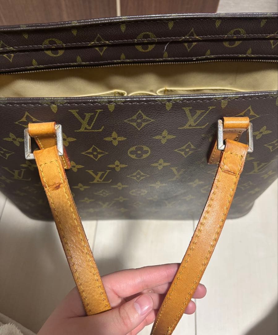 Louis Vuitton モノグラム カバ・メゾ トートバッグ
