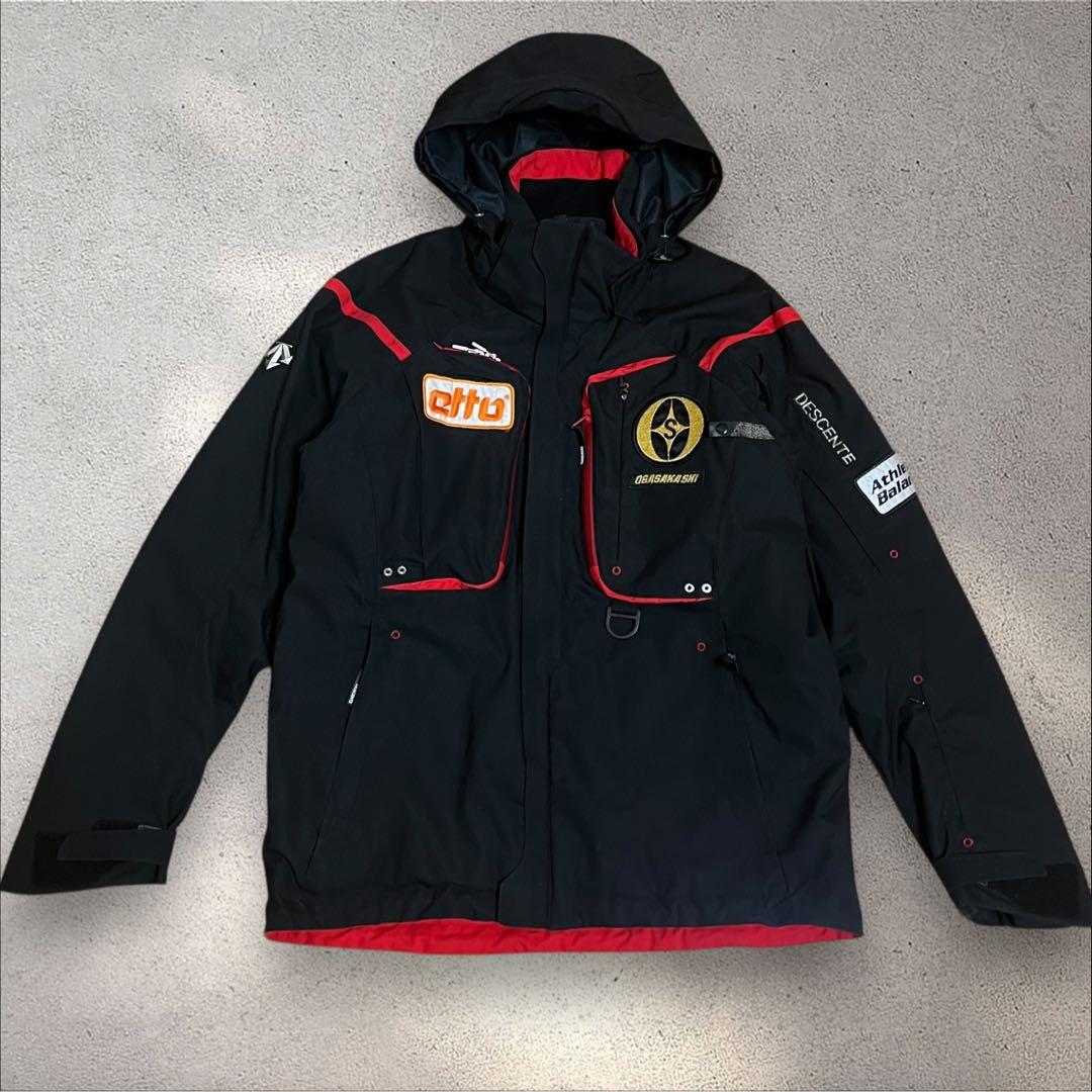 DESCENTE OGASAKA SKI スキーウェア　デサント　ブラック　L