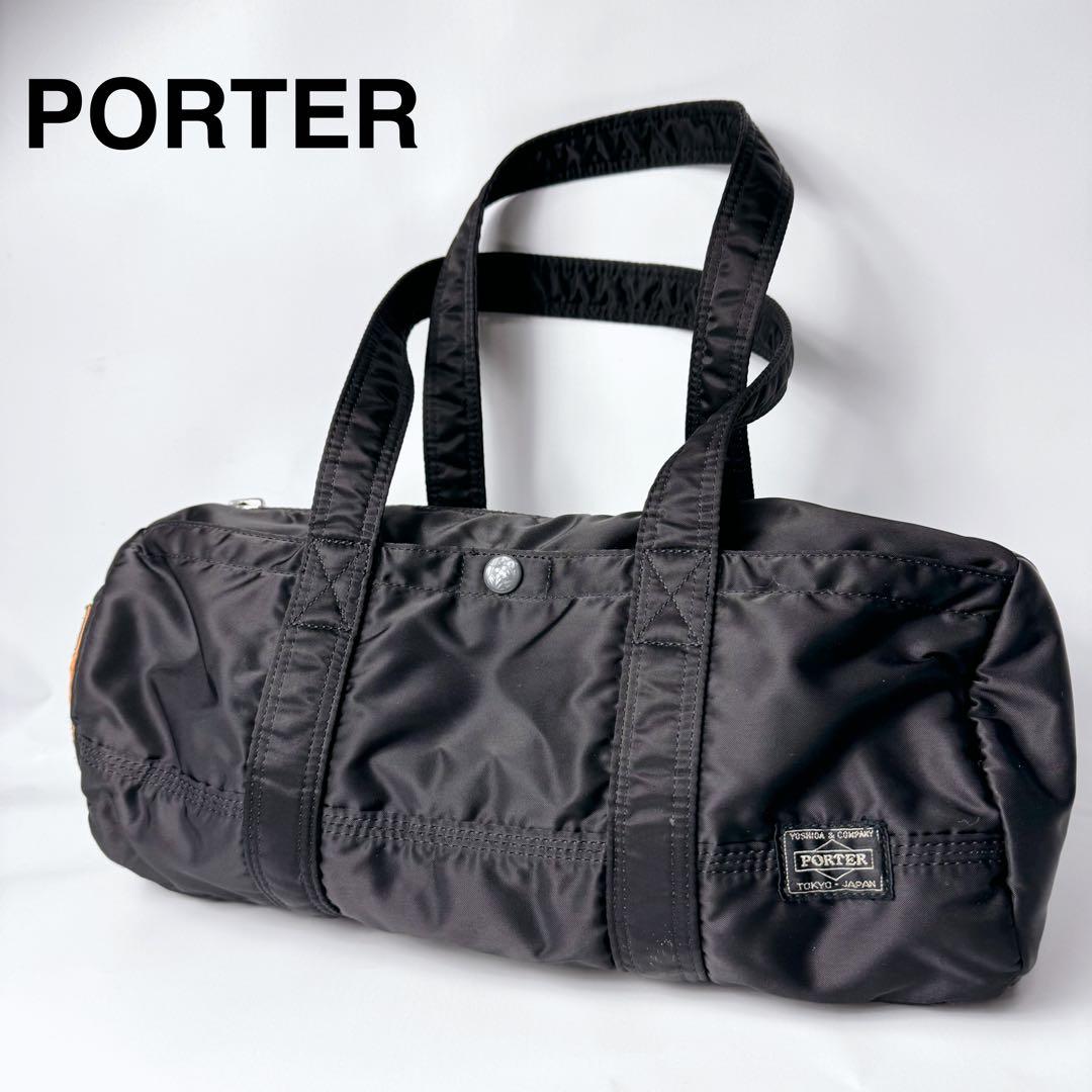 PORTER ポーター ミニ ドラム ボストン バッグ tanker