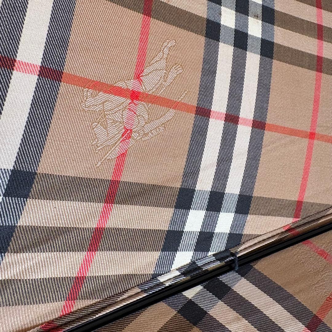 Burberry’s バーバリーズ 長傘 ノバチェック 木製ハンドル カサ