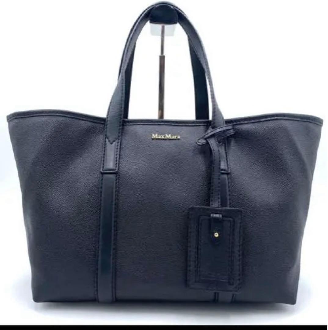 MaxMara トートバッグ ブラック