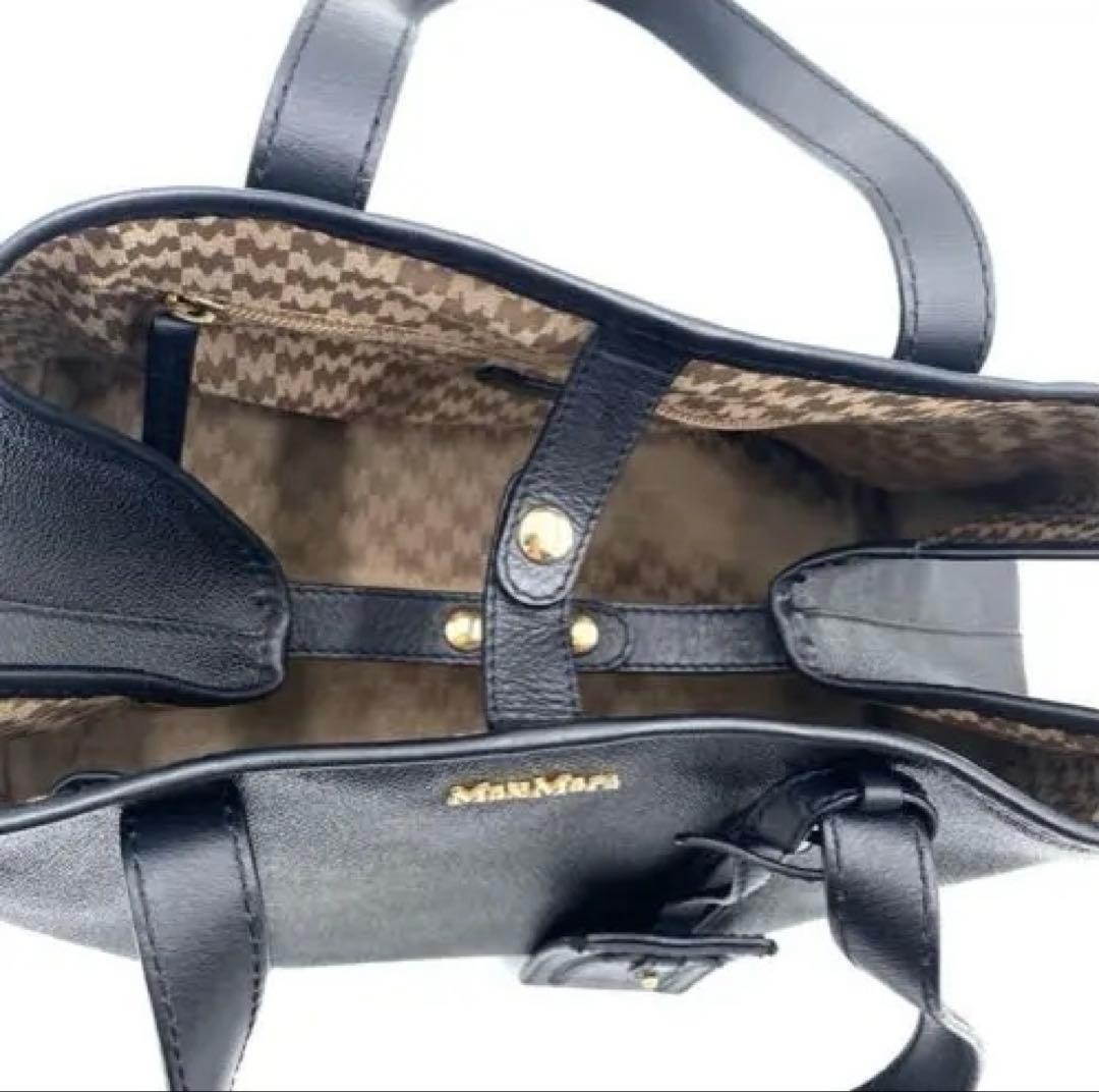 MaxMara トートバッグ ブラック