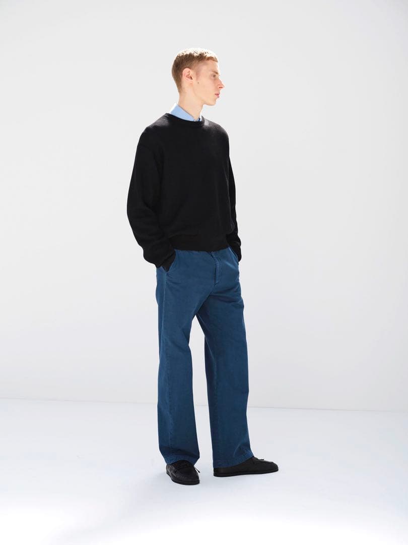 パンツ AURALEE PRODUCTDYED FINX GABARDINE PANTS