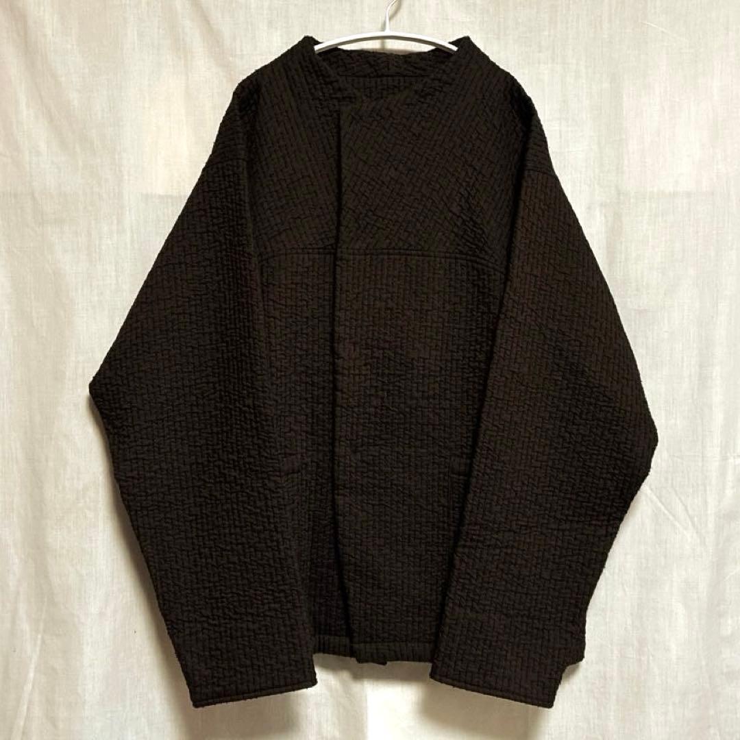 新品★MITTAN ミッタン★中わた刺し子ジャケット