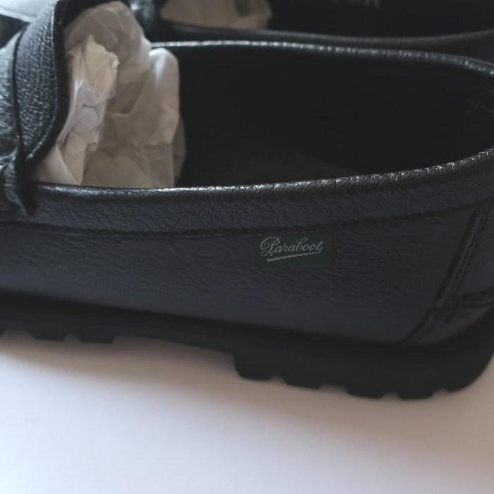 新品 パラブーツ ローファー/コローレイド/ブラック 6（5559)baghj