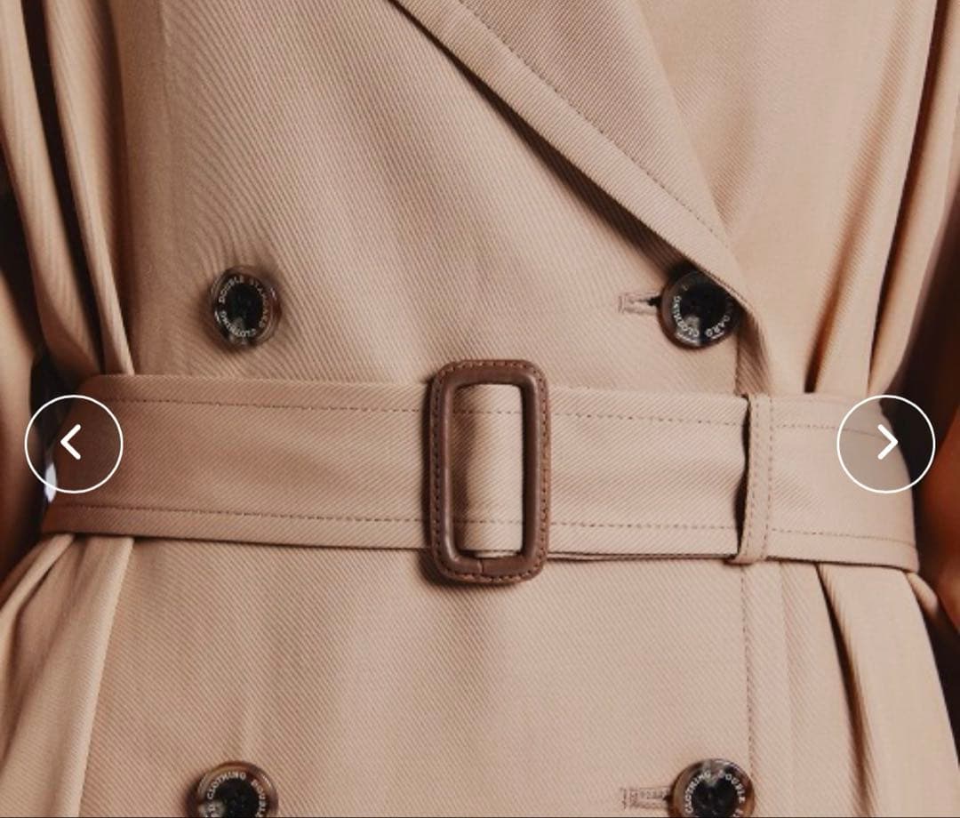 DOUBLE STANDARD CLOTHING SOV.トレンチコート 36