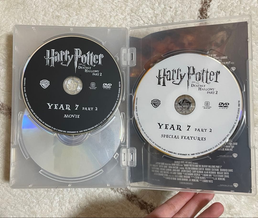 ハリーポッターDVD コンプリートセット特典ディスク付(初回生産限定/16枚組)