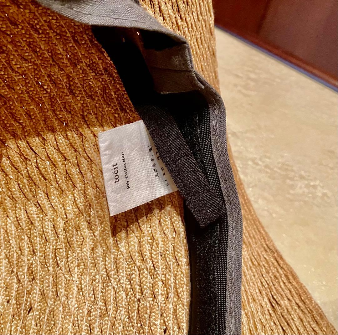 točit (トチエット) つば広ハット