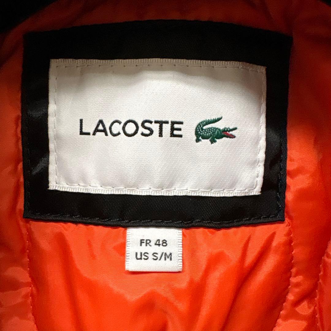 LACOSTE 撥水ボンバー 中綿 MA-1フライトジャケットミリタリーブルゾン