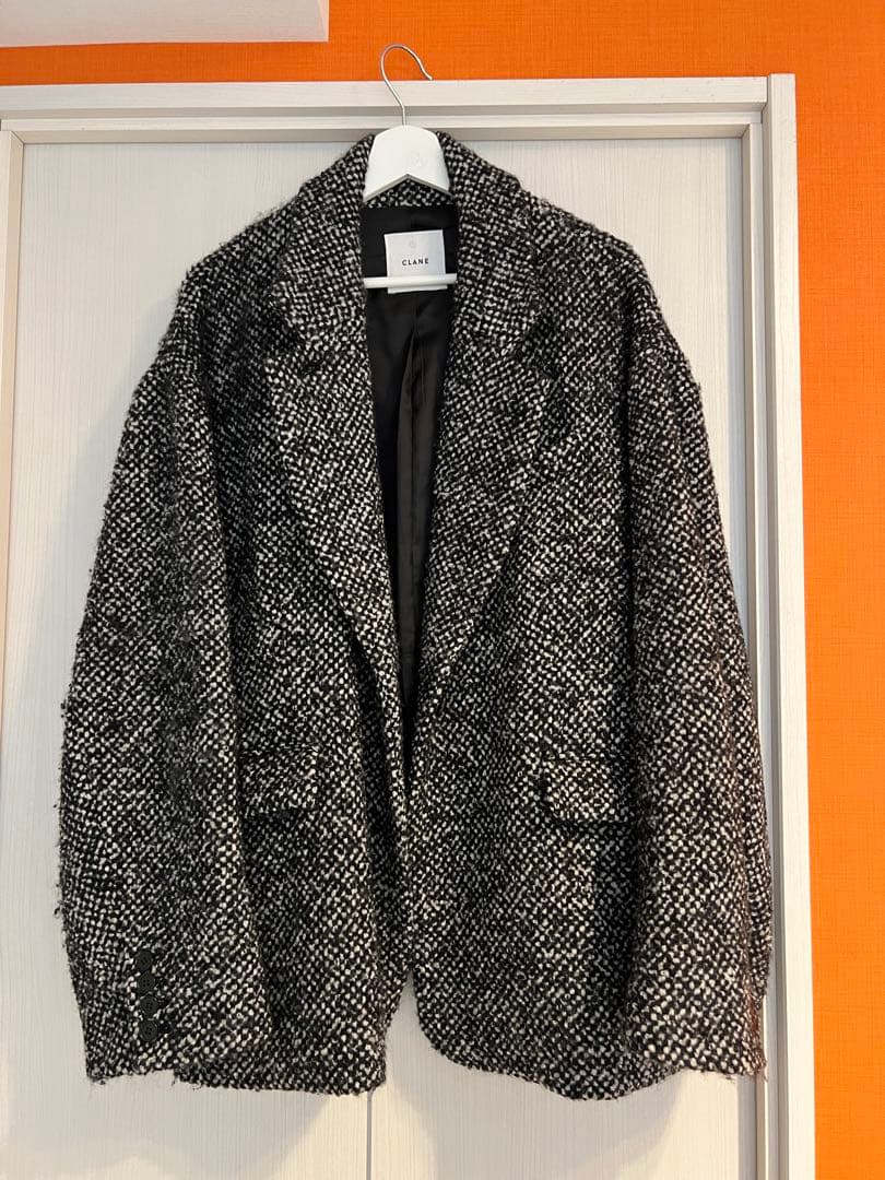 値段交渉可です^_^ CLANE × Suzu ツイードコート