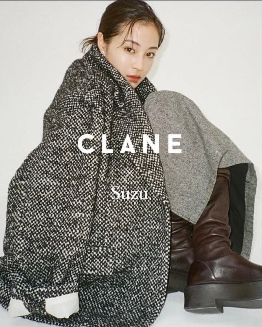 値段交渉可です^_^ CLANE × Suzu ツイードコート