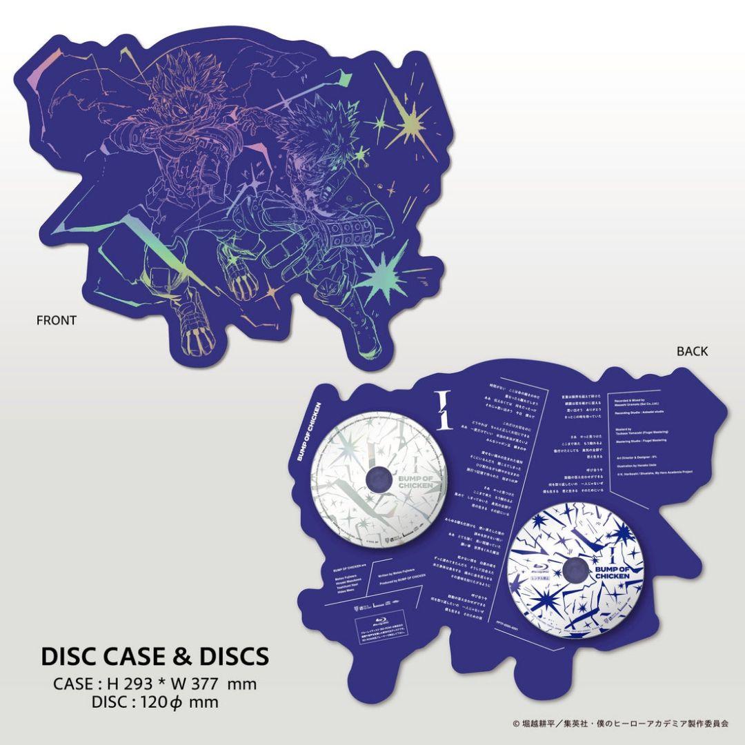 ☆BUMP OF CHICKEN☆ヒロアカ☆CD&Blu-rayケースセット