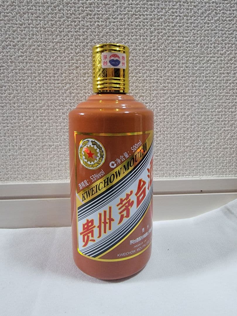 【限定品】貴州茅台酒 五星ラベル 甲辰龍年 2024 茶陶器ボトル 53%