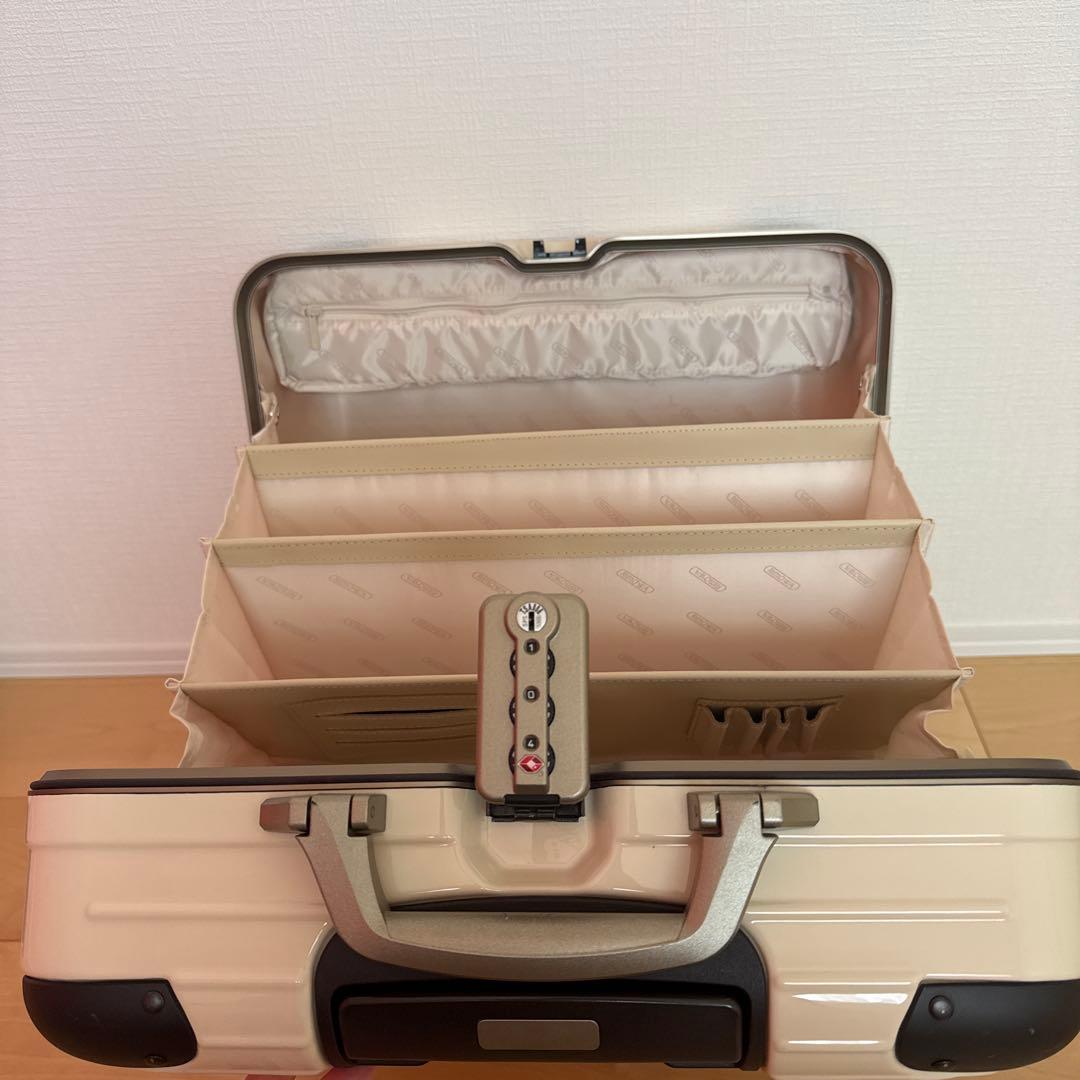 RIMOWA リンボ 27L クリームホワイト キャリーケース TSAロック付き