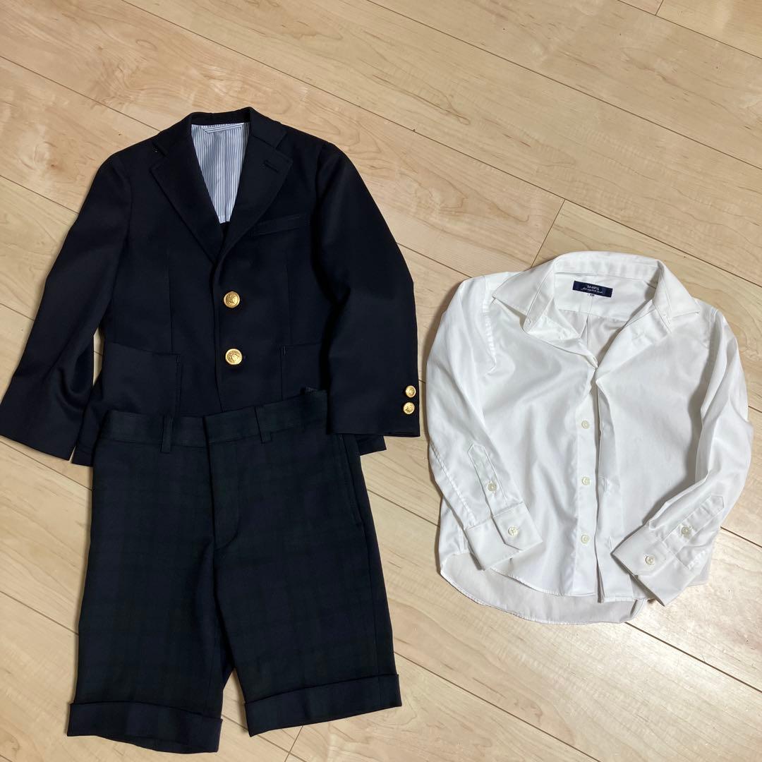 SHIPS スーツ ブレザー 卒園式　入学式　男の子120