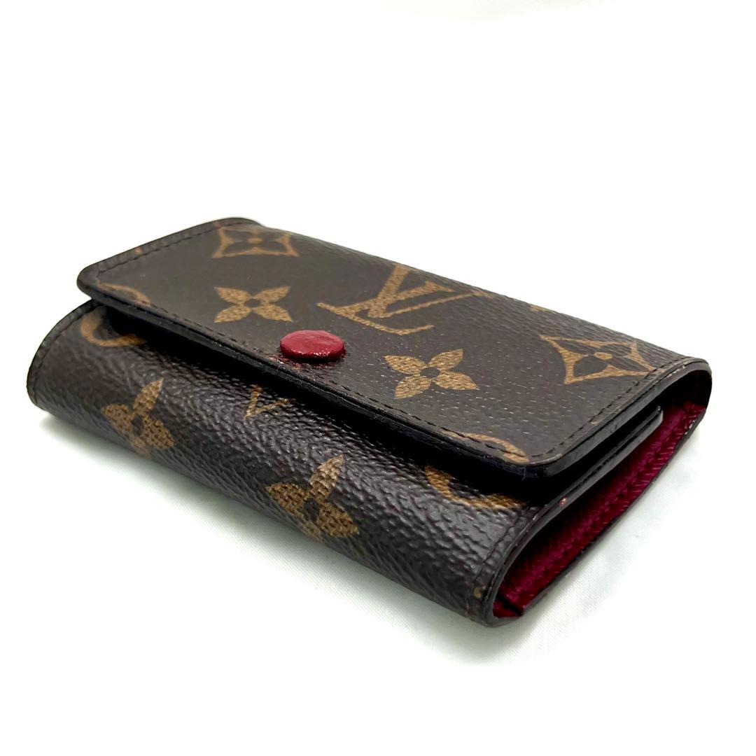 ルイヴィトン モノグラム ミュルティクレ6 フューシャ キーケース