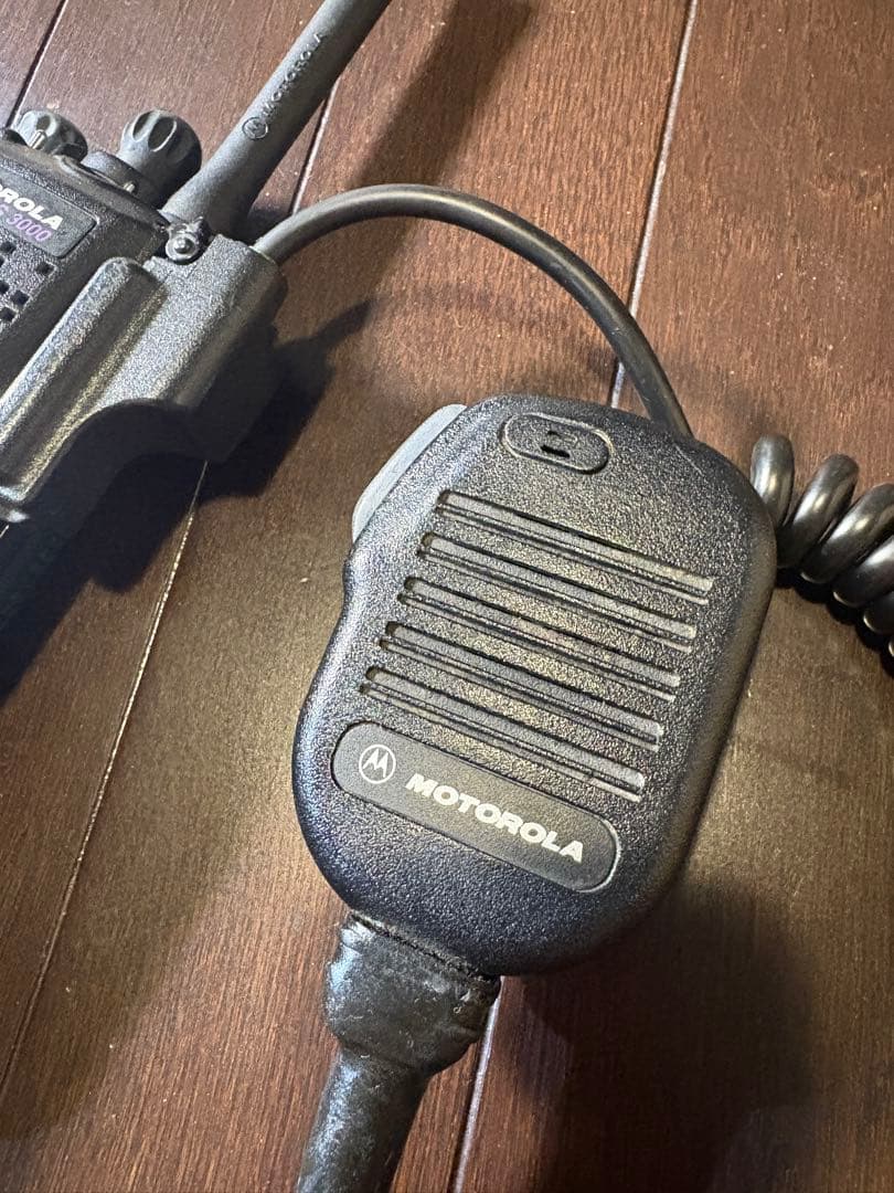 【実物ジャンク】MOTOROLA XTS3000 本体マイクセット