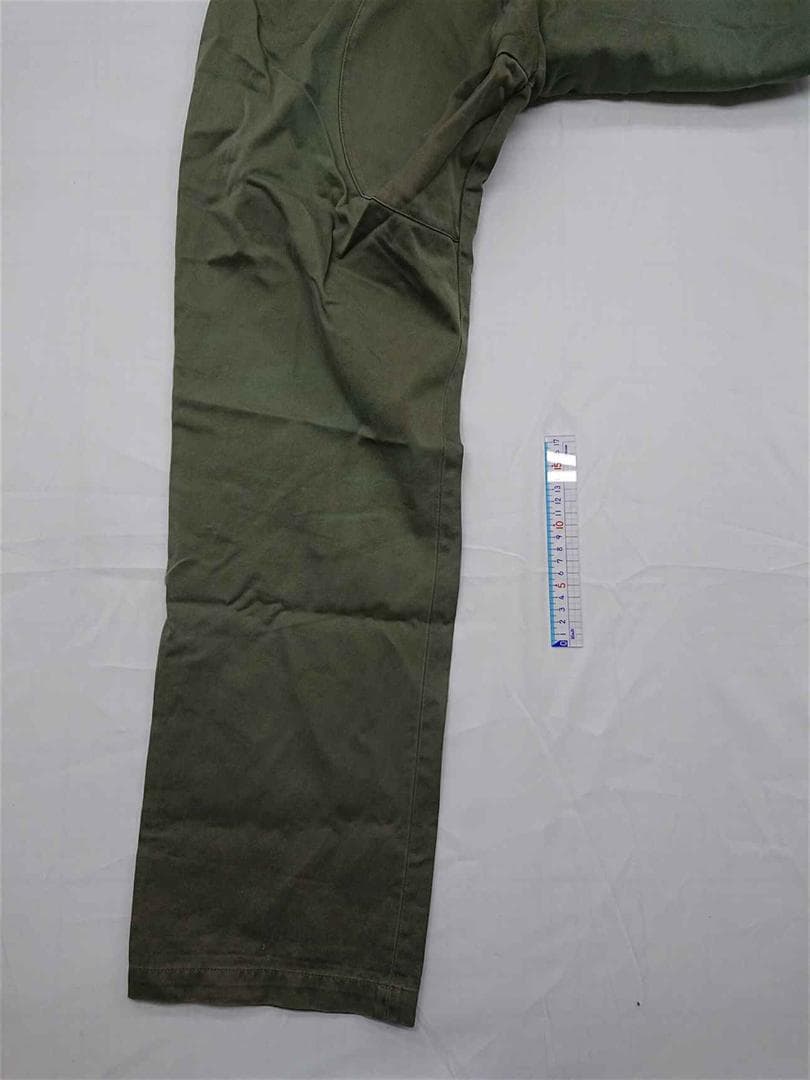 ■シュプリーム SUPREMEオリーブグリーン ストレートパンツ サイズ34