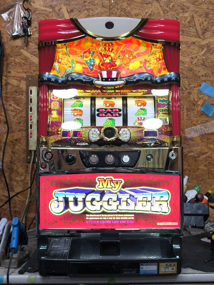 【本州送料込】マイジャグラーIV メダル不要機別途オプション