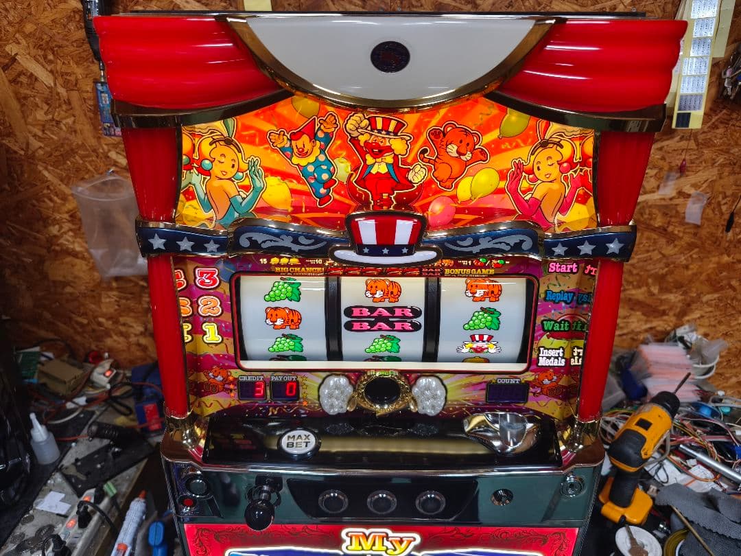 【本州送料込】マイジャグラーIV メダル不要機別途オプション