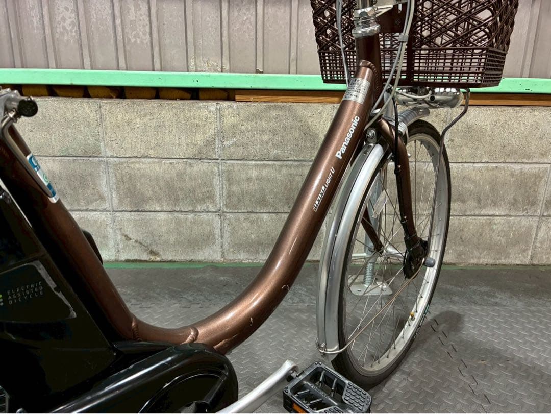 №8169 電動自転車　パナソニック　ビビlight U 24インチ ブラウン