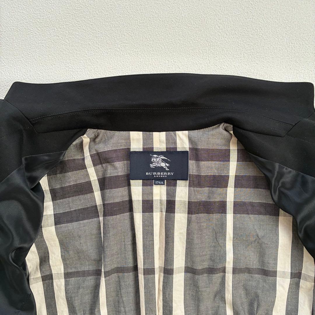 【美品】バーバリーロンドン ペプラムジャケット 170A 卒業式発表会セレモニー