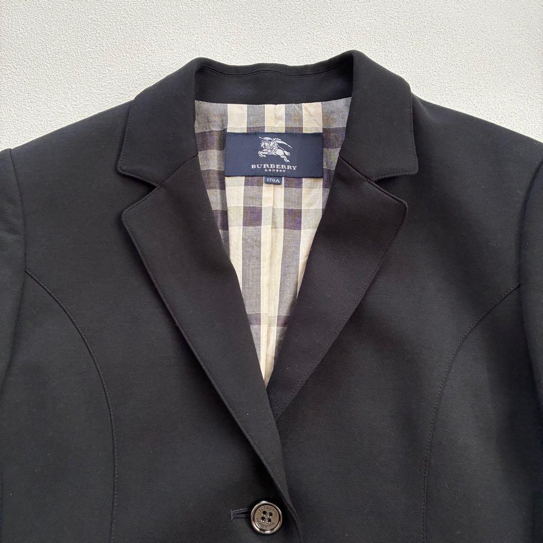 【美品】バーバリーロンドン ペプラムジャケット 170A 卒業式発表会セレモニー