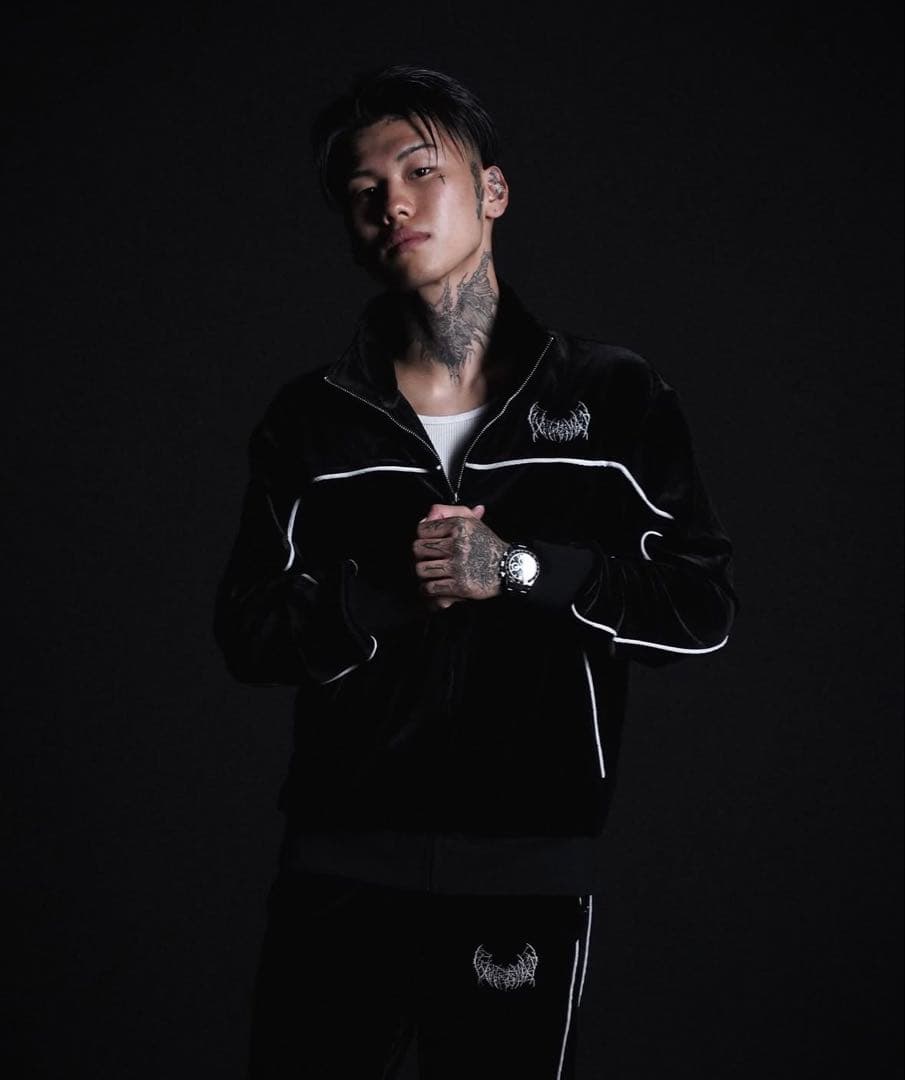 即発送 YXNGBRATZ Velour jacket XL yb