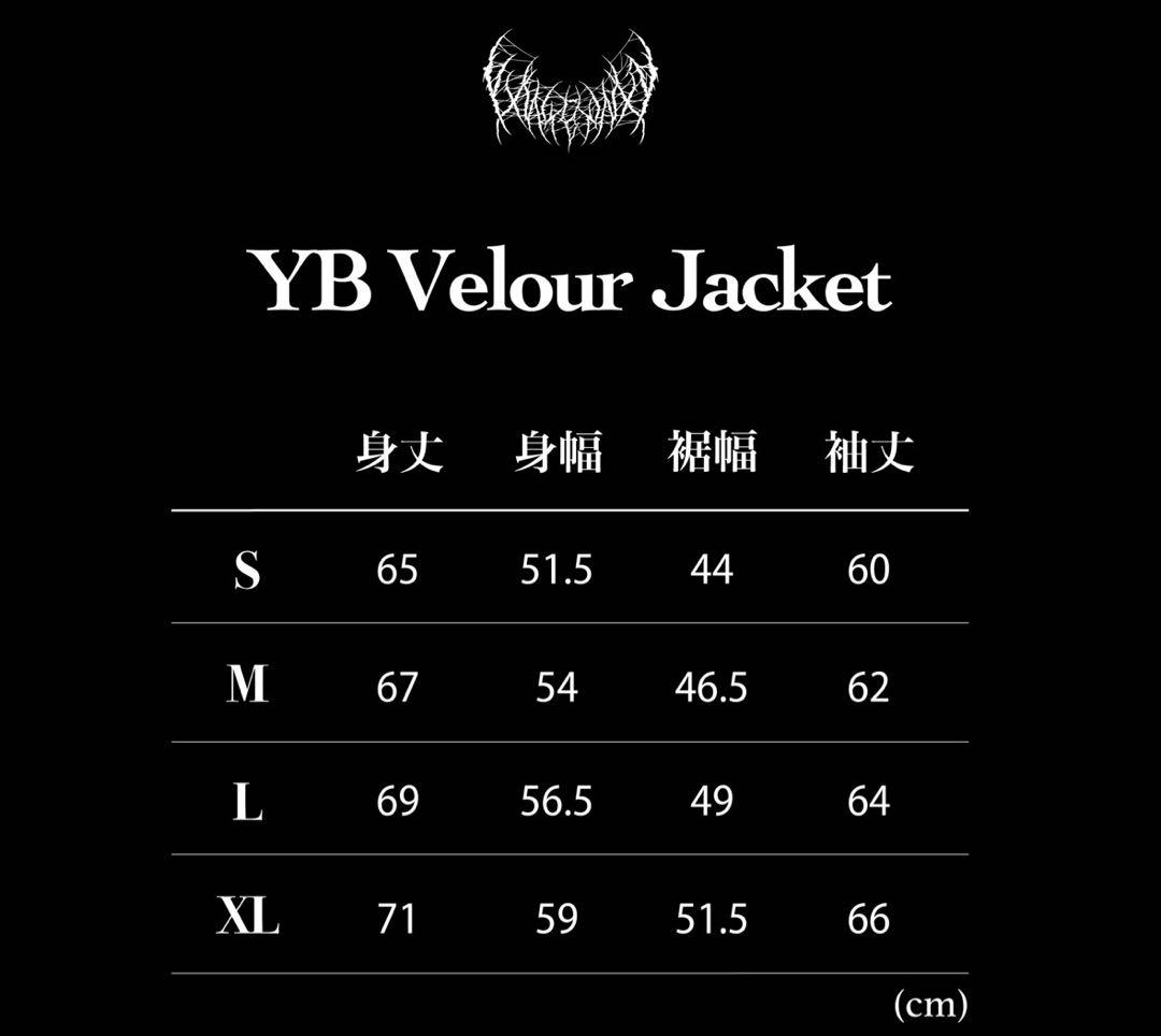 即発送 YXNGBRATZ Velour jacket XL yb
