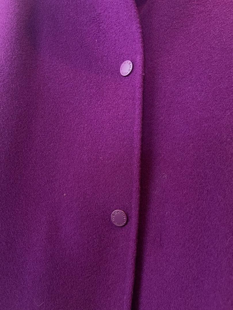 WEEKEND MaxMara ウールコート 紫