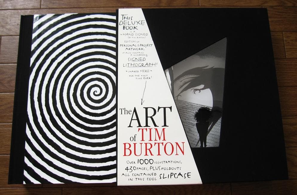 The Art Of Tim Burton　限定1000部　直筆サイン入り