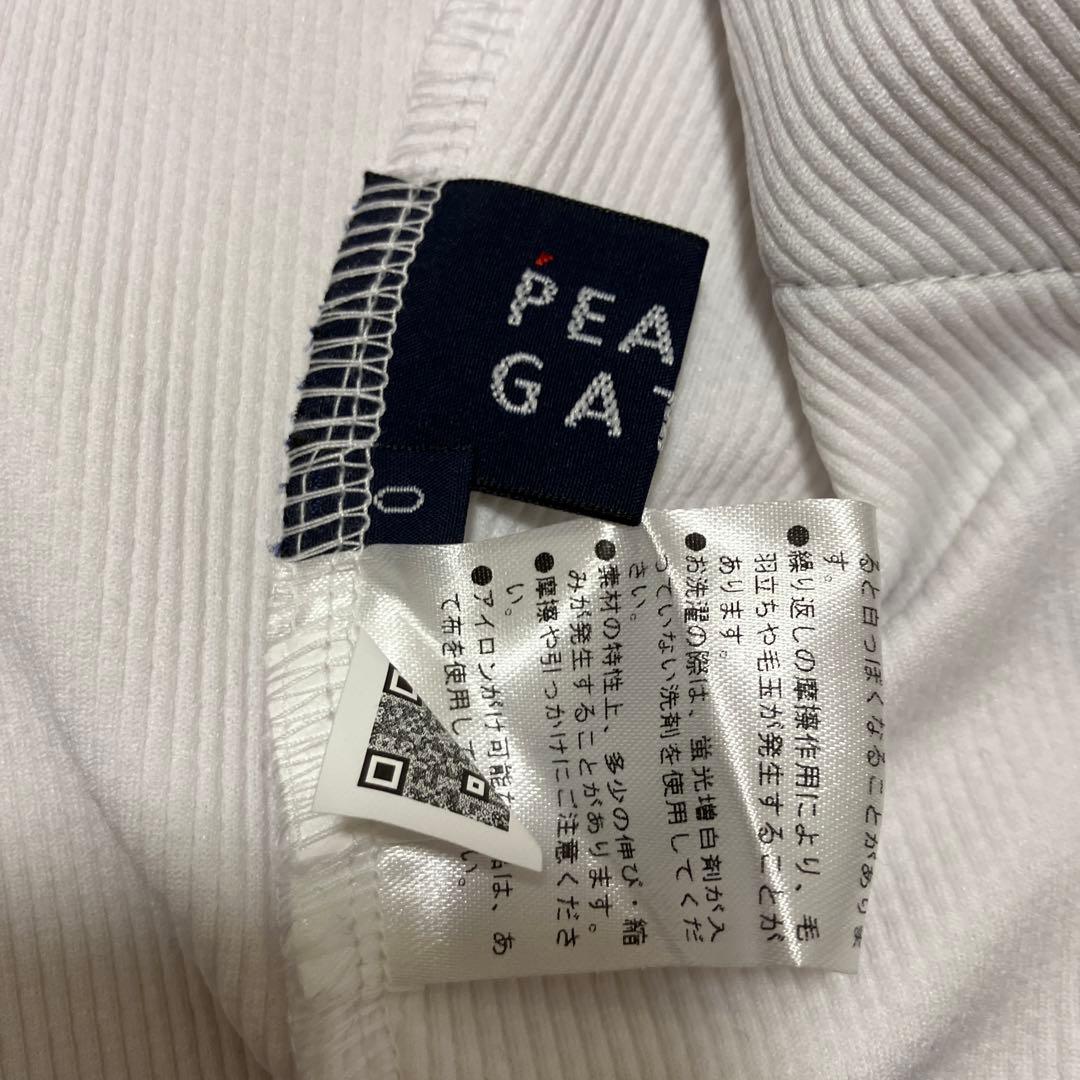 PEARLY GATES パーリーゲイツ　長袖　カットソー　トレーナー　白　0