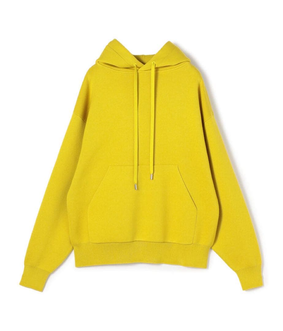 CABaN コットンカシミヤ パーカー　イエロー