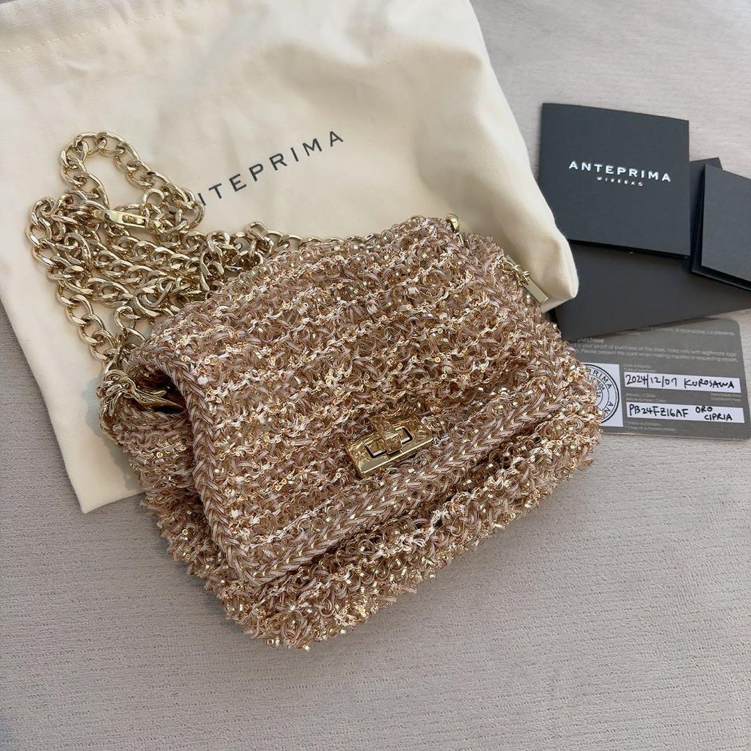 28日まで価格！アンテプリマ ワイヤーグリッターⅡ パウダリーピンクゴールド