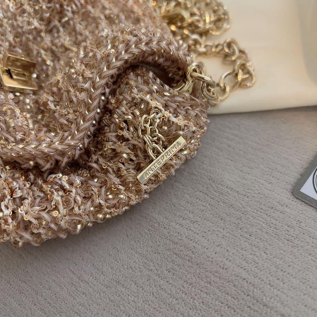 28日まで価格！アンテプリマ ワイヤーグリッターⅡ パウダリーピンクゴールド