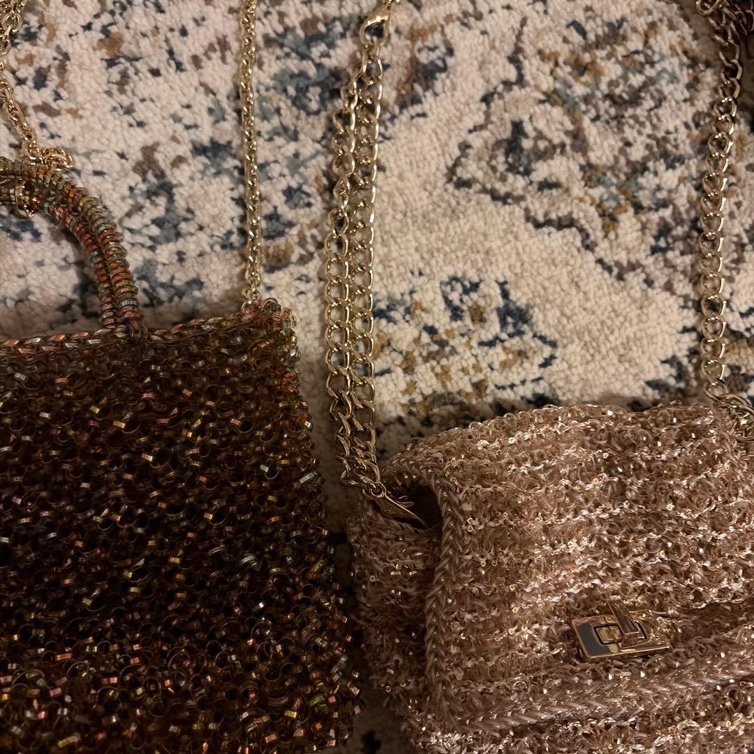 28日まで価格！アンテプリマ ワイヤーグリッターⅡ パウダリーピンクゴールド