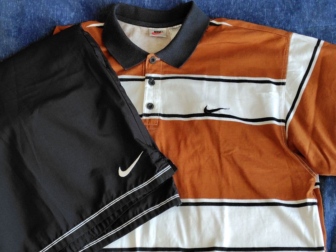 ☆1/13 21時まで限定価格 ナイキ　テニスウェア　L　アガシ着用モデル