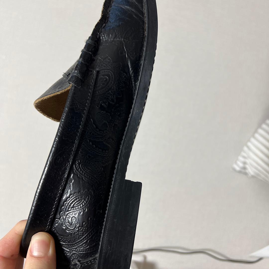 Kenford ケンフォードペイズリー柄ローファー