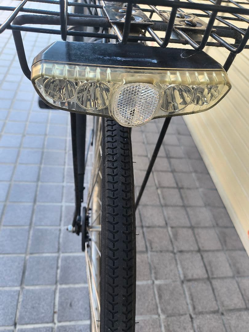 Panasonic 電動アシスト自転車 黒 後カゴ付き