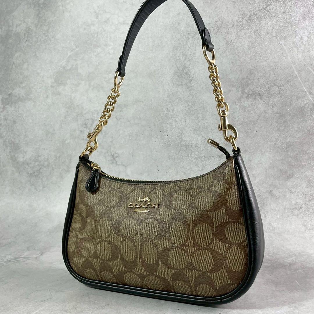 ✨極美品✨コーチ　テリ　ワンショルダーバッグ　　2way シグネチャー　チェーン