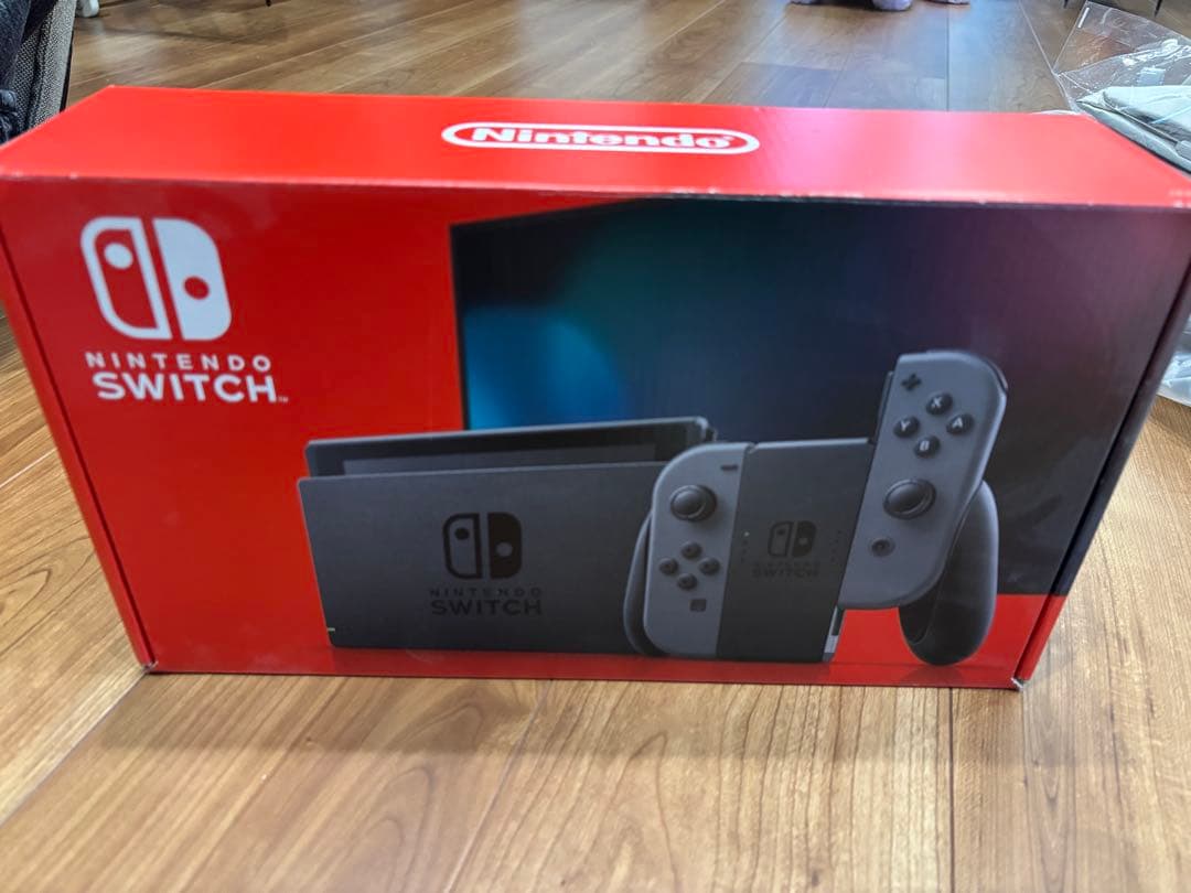 Nintendo Switch グレー　箱付き　一式