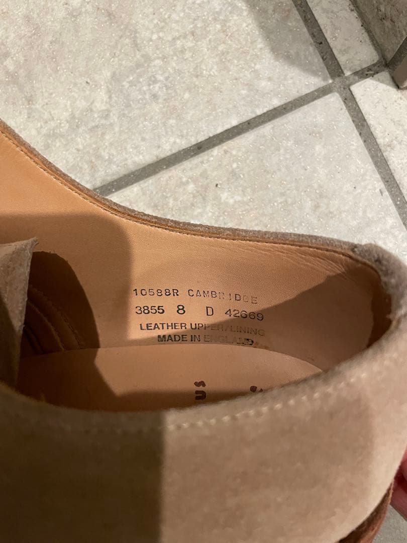 ★ハス★ダーティーバックス BEAMS+PLUS ベージュ スエード