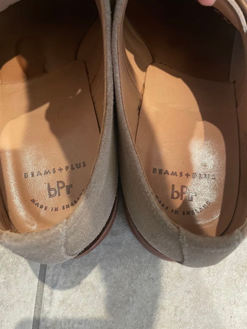 ★ハス★ダーティーバックス BEAMS+PLUS ベージュ スエード