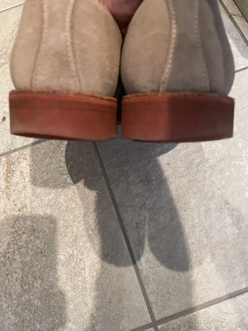 ★ハス★ダーティーバックス BEAMS+PLUS ベージュ スエード