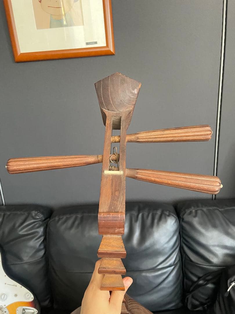 レア 筑前琵琶 四弦五柱 マンモス装飾 和楽器 弦楽器