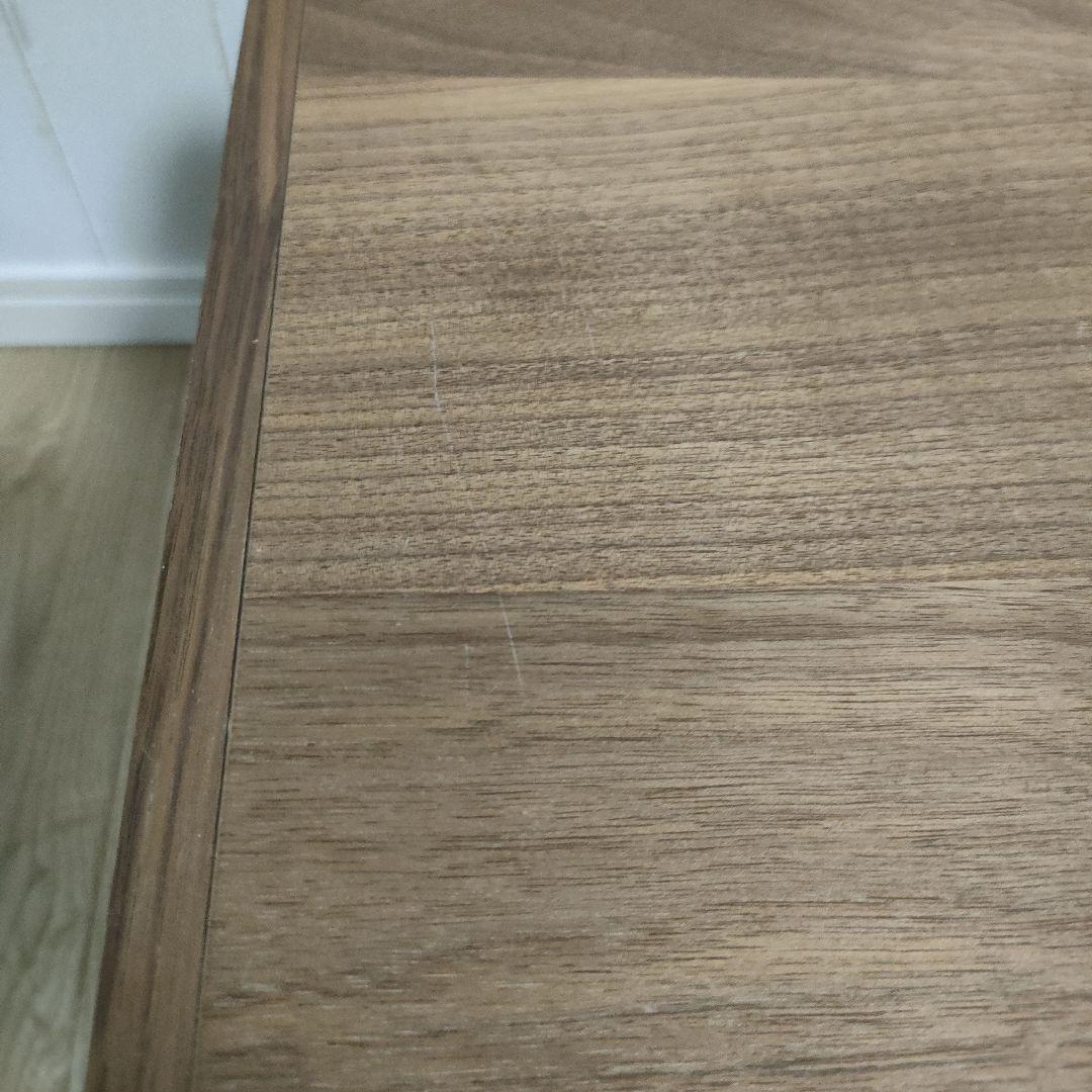 無印良品 スチールユニットシェルフ用・ボックス・ガラス引き戸・ウォールナット